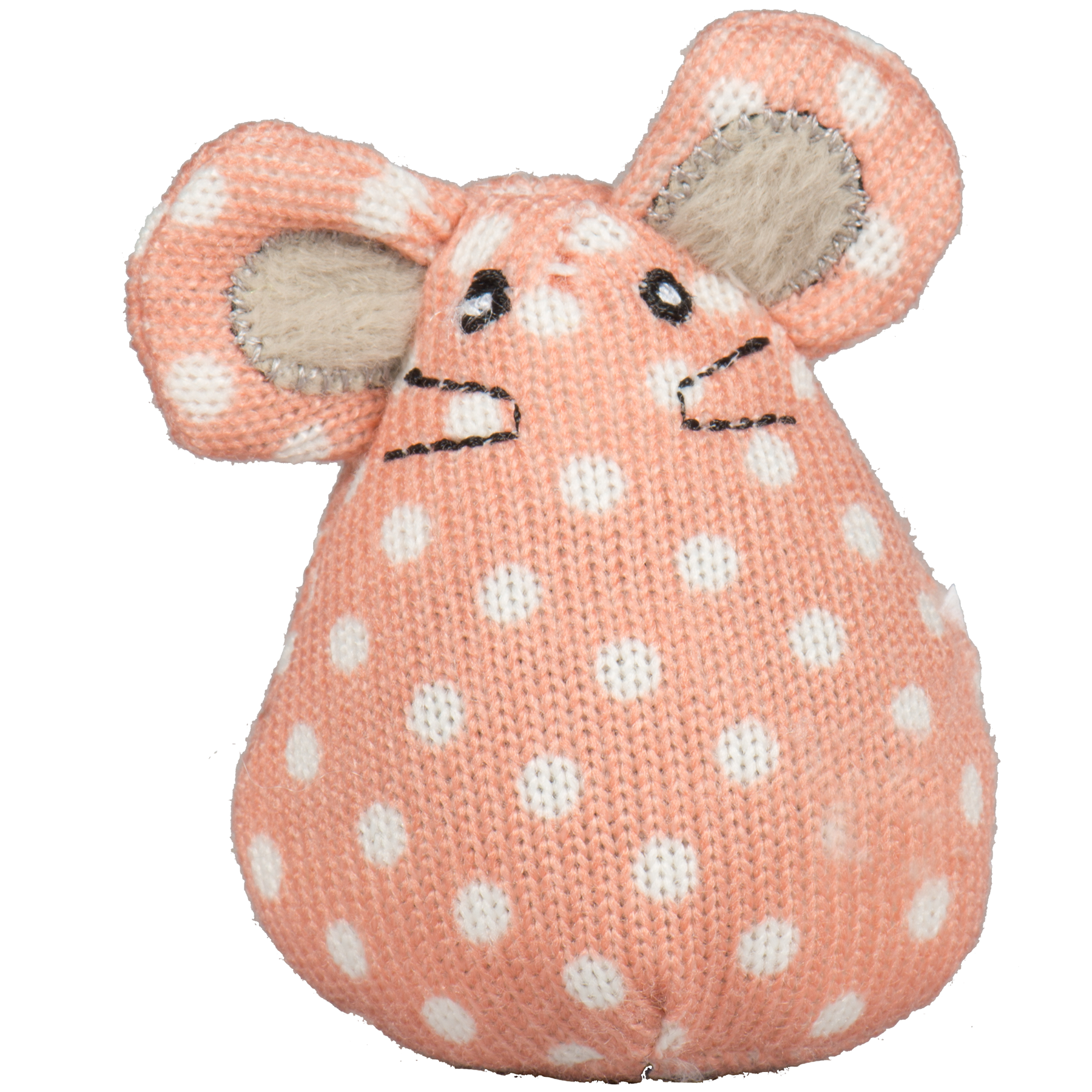 HuggleKats® Polka Dot Mice Bucket of Cat Toys, 16 Pack - BIG FRENCHIES