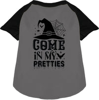 Come In My Pretties Pet Raglan Shirt