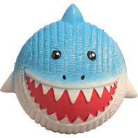 Finn the Shark Ruff-Tex® Latex Ball Dog Toy, Large - BIG FRENCHIES