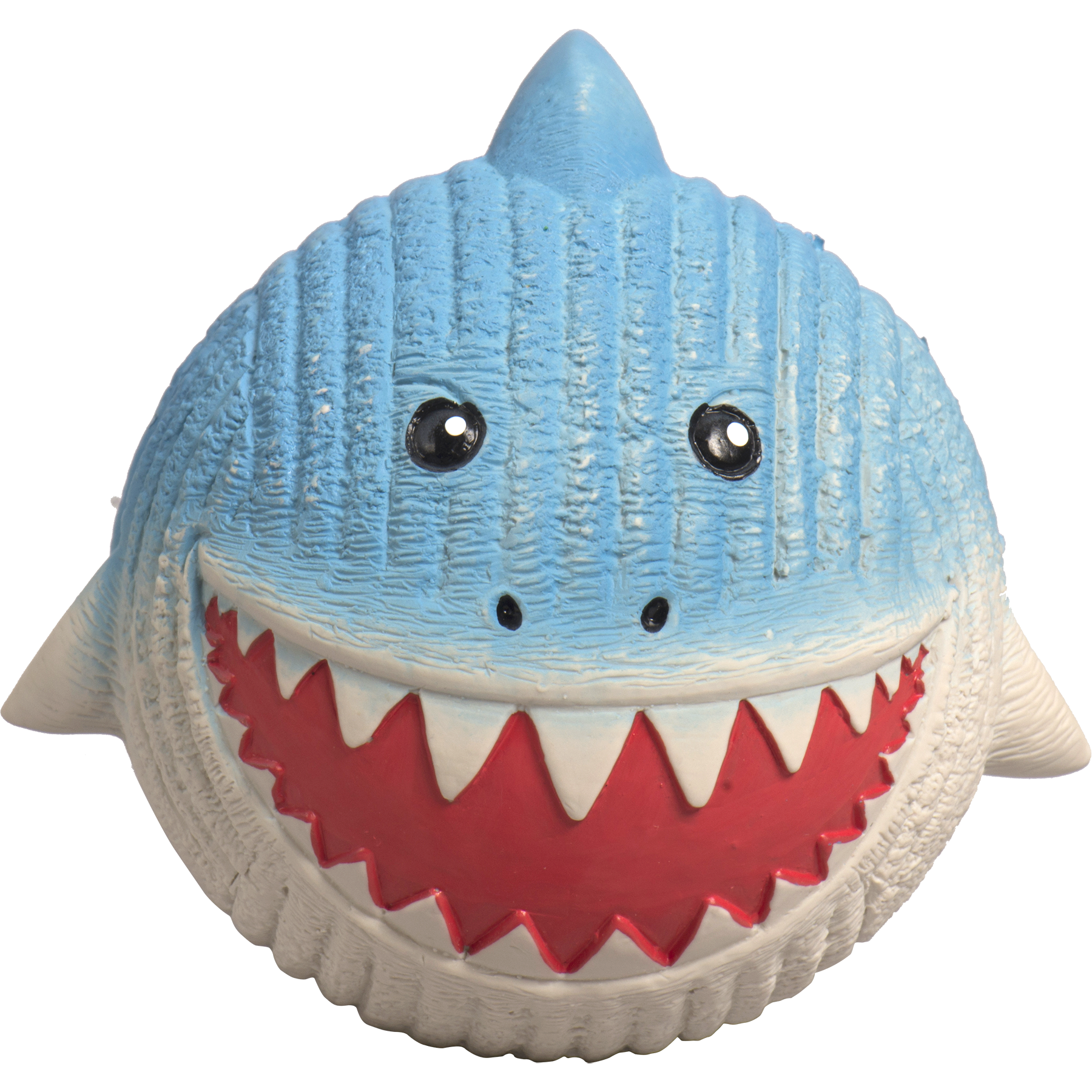 Finn the Shark Ruff-Tex® Latex Ball Dog Toy, Large - BIG FRENCHIES