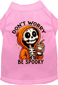 Don't Worry, Be Spooky Pet Shirt