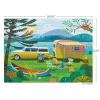 Happy Camper 1000 Piece Puzzle - BIG FRENCHIES