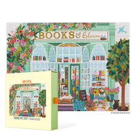 Books And Blooms 1000 Piece Puzzle - BIG FRENCHIES