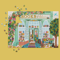 Books And Blooms 1000 Piece Puzzle - BIG FRENCHIES