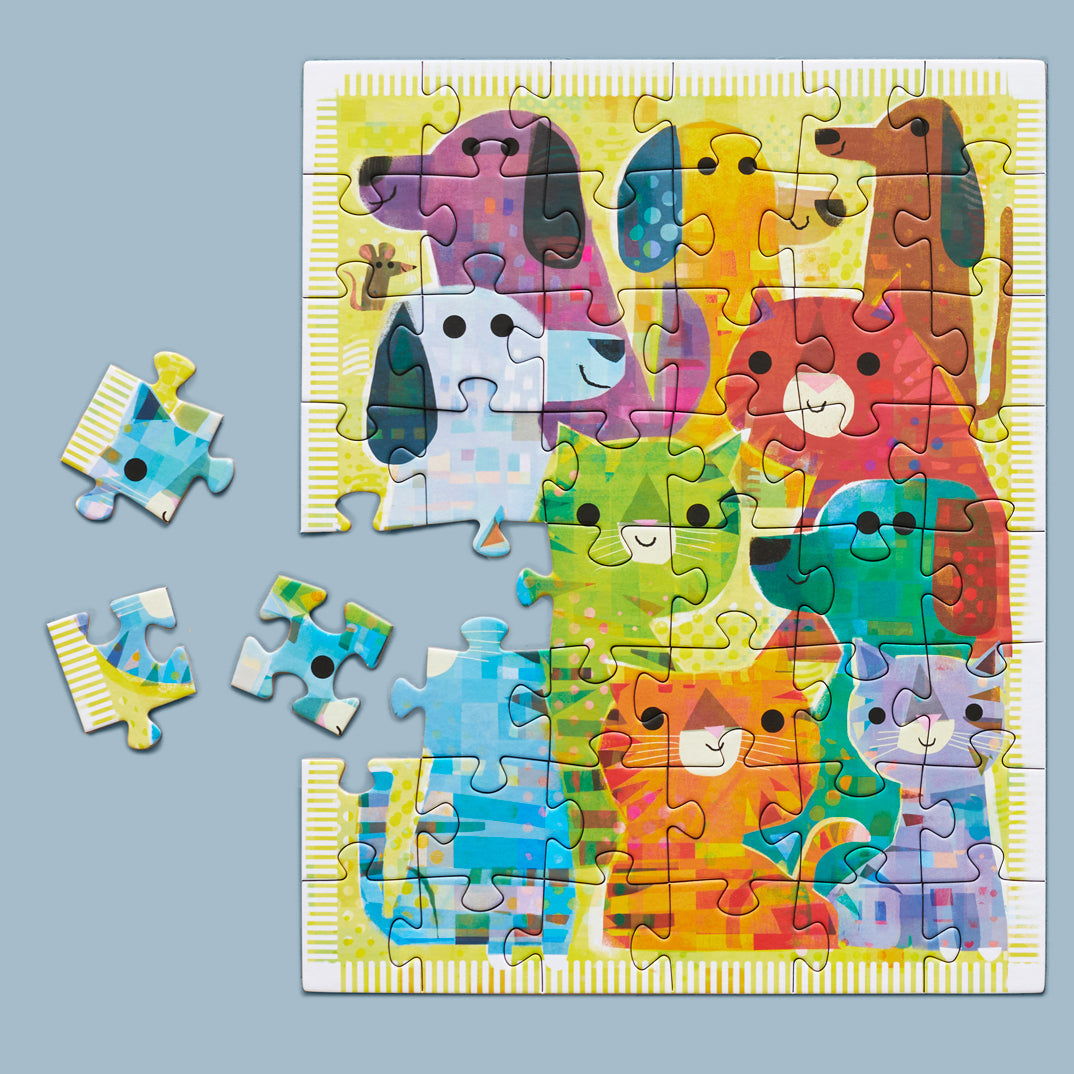 Tats And Dods 48 Piece Kids Puzzle Snax - BIG FRENCHIES