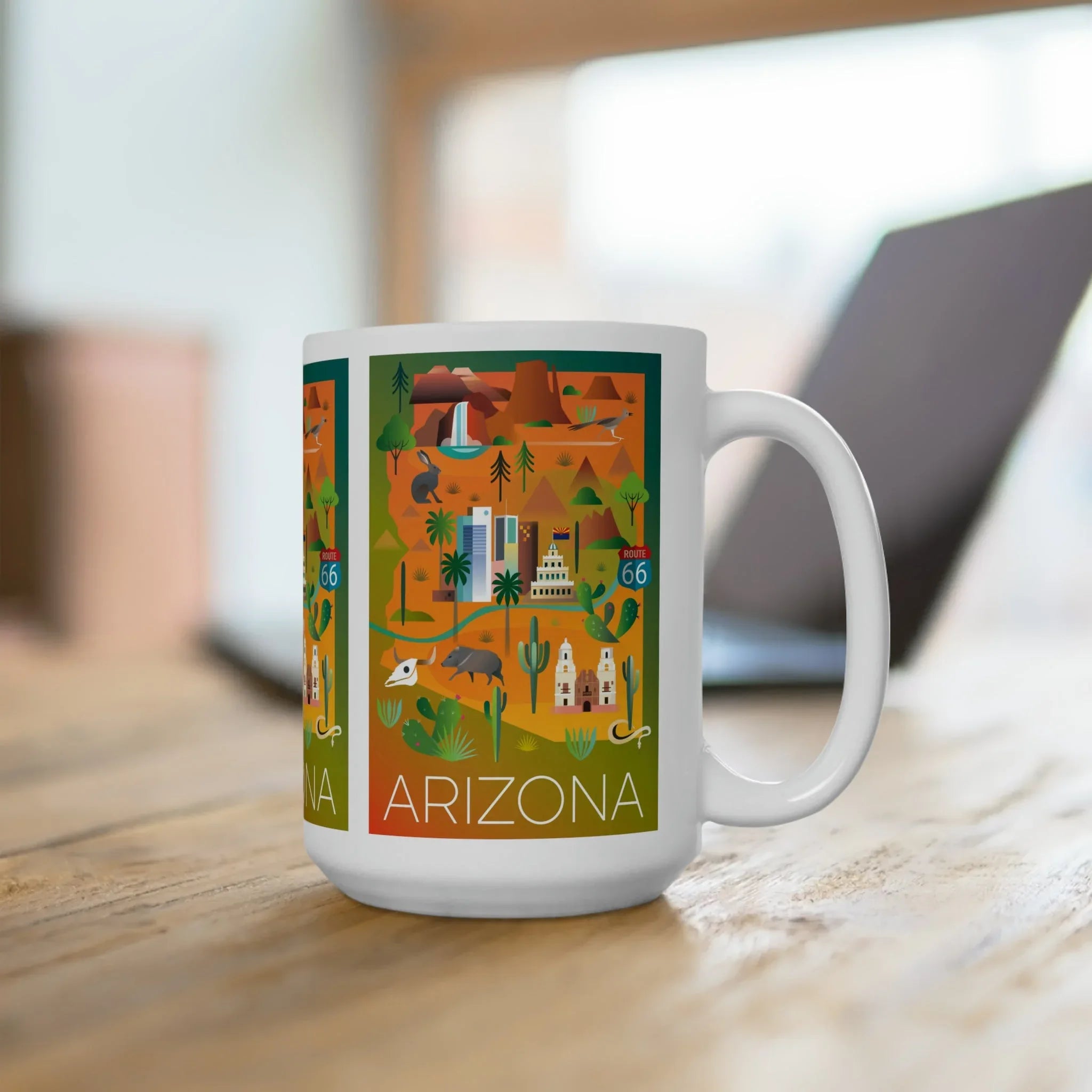 Arizona Ceramic Mug 11oz or 15oz - BIG FRENCHIES