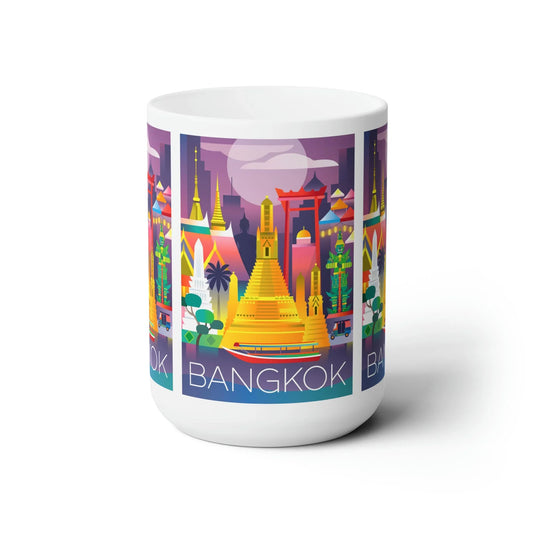Bangkok Ceramic Mug 11oz or 15oz - BIG FRENCHIES