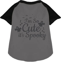 So Cute, It's Spooky Pet Raglan Shirt