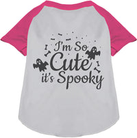 So Cute, It's Spooky Pet Raglan Shirt