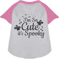 So Cute, It's Spooky Pet Raglan Shirt