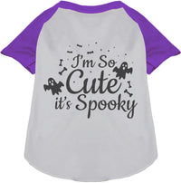 So Cute, It's Spooky Pet Raglan Shirt