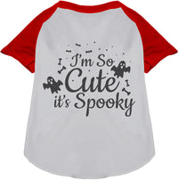 So Cute, It's Spooky Pet Raglan Shirt