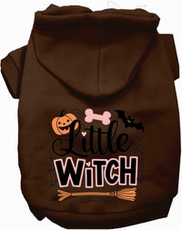 Little Witch Halloween Pet Hoodie