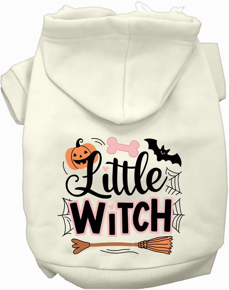 Little Witch Halloween Pet Hoodie-Pet Apparel-BIG FRENCHIES-As You Wish Apparel