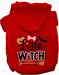Little Witch Halloween Pet Hoodie