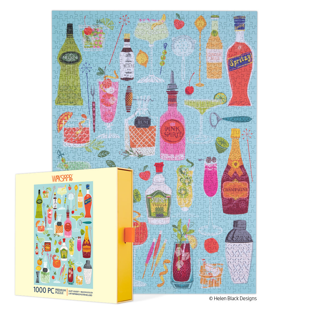 5 O'Clock Somewhere 1000 Piece Puzzle - BIG FRENCHIES