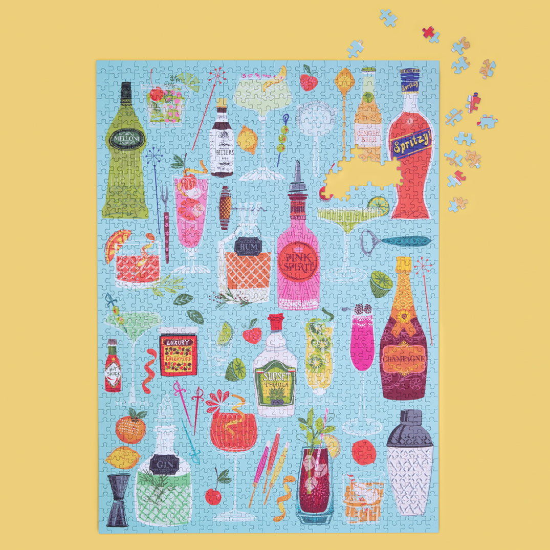 5 O'Clock Somewhere 1000 Piece Puzzle - BIG FRENCHIES