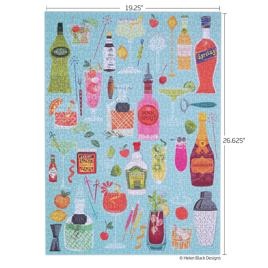5 O'Clock Somewhere 1000 Piece Puzzle - BIG FRENCHIES
