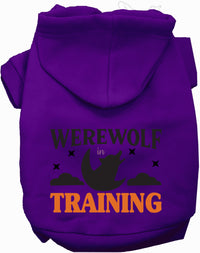 Werewolf in Training Pet Hoodie