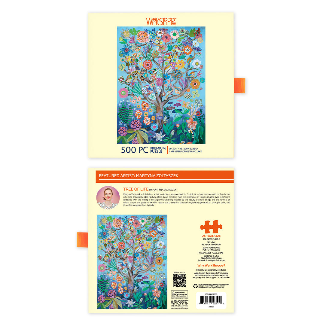 Tree Of Life 500 Piece Puzzle - BIG FRENCHIES