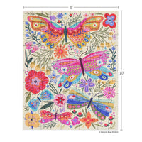 Butterfly Floral 100 Piece Puzzle Snax - BIG FRENCHIES