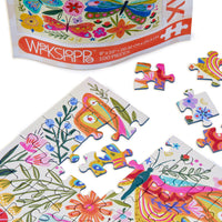 Butterfly Floral 100 Piece Puzzle Snax - BIG FRENCHIES