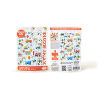 Trucks and Transportation 48 Puzzle Piece Snax - BIG FRENCHIES