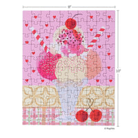 Cherry Sundae 100 Piece Puzzle Snax - BIG FRENCHIES