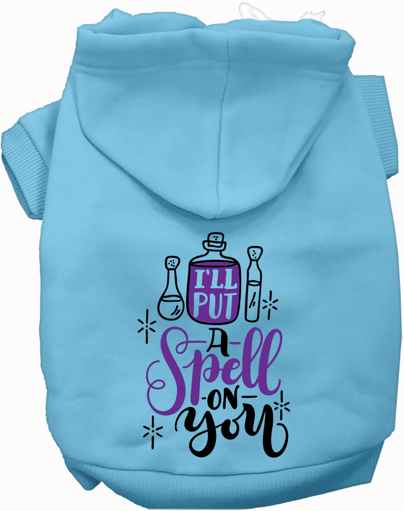 Put a Spell on You Halloween Pet Hoodie-Pet Apparel-BIG FRENCHIES-As You Wish Apparel
