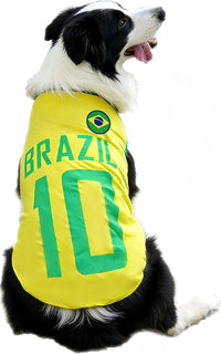 2026 World Cup Soccer Jersey Mesh Pet Shirt Small to 6XL
