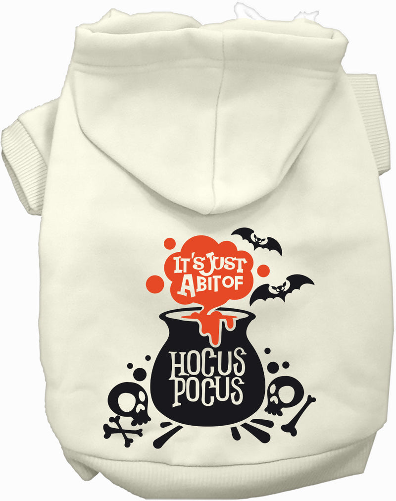 Just a Bunch of Hocus Pocus Halloween Pet Hoodie-Pet Apparel-BIG FRENCHIES-As You Wish Apparel