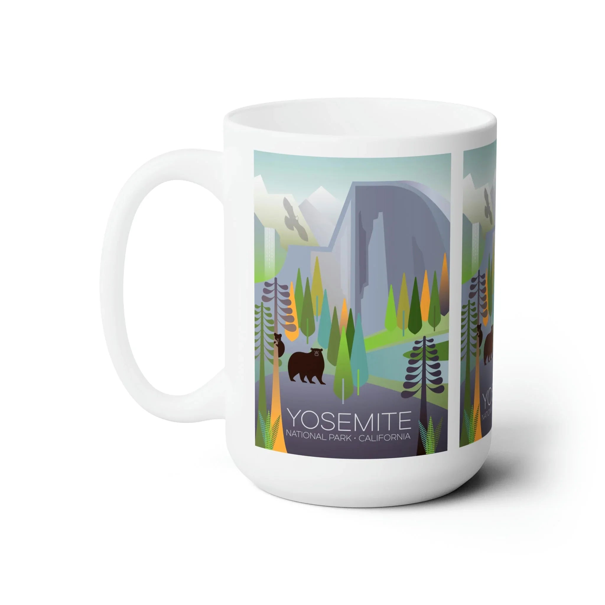 Yosemite National Park Ceramic Mug 11oz or 15oz - BIG FRENCHIES