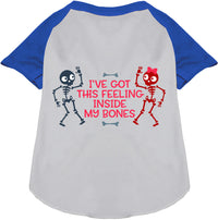 Inside My Bones Pet Raglan Shirt