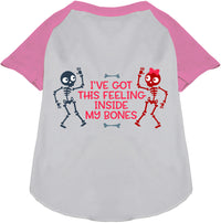 Inside My Bones Pet Raglan Shirt