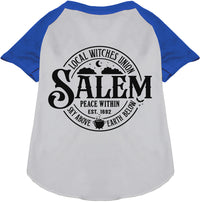 Salem Witches Union Pet Raglan Shirt