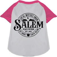 Salem Witches Union Pet Raglan Shirt