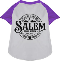 Salem Witches Union Pet Raglan Shirt