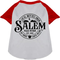 Salem Witches Union Pet Raglan Shirt