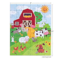 Farm Life 48 Piece Puzzle Snax - BIG FRENCHIES