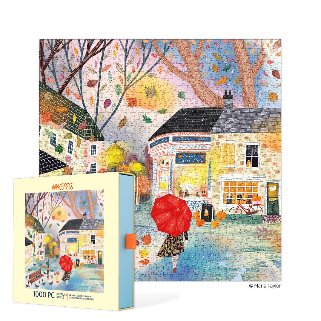 Pumpkin Spice Café 1000 Piece Puzzle - BIG FRENCHIES