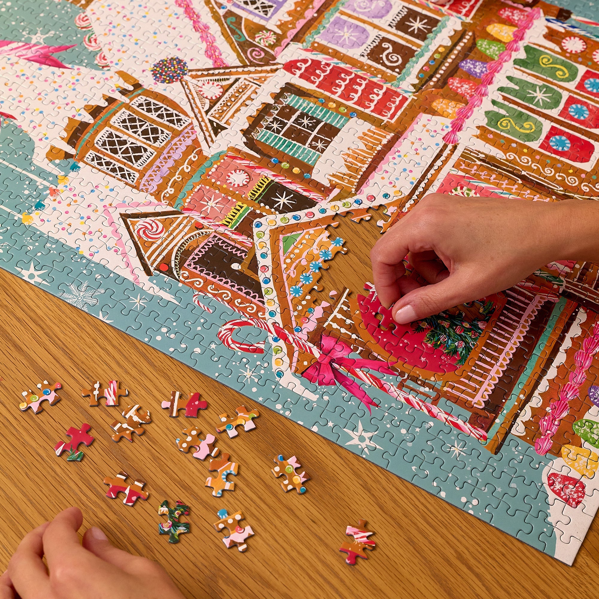 Gingerbread House 1000 Piece Puzzle - BIG FRENCHIES