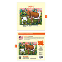 Longhorns 500 Piece Puzzle - BIG FRENCHIES