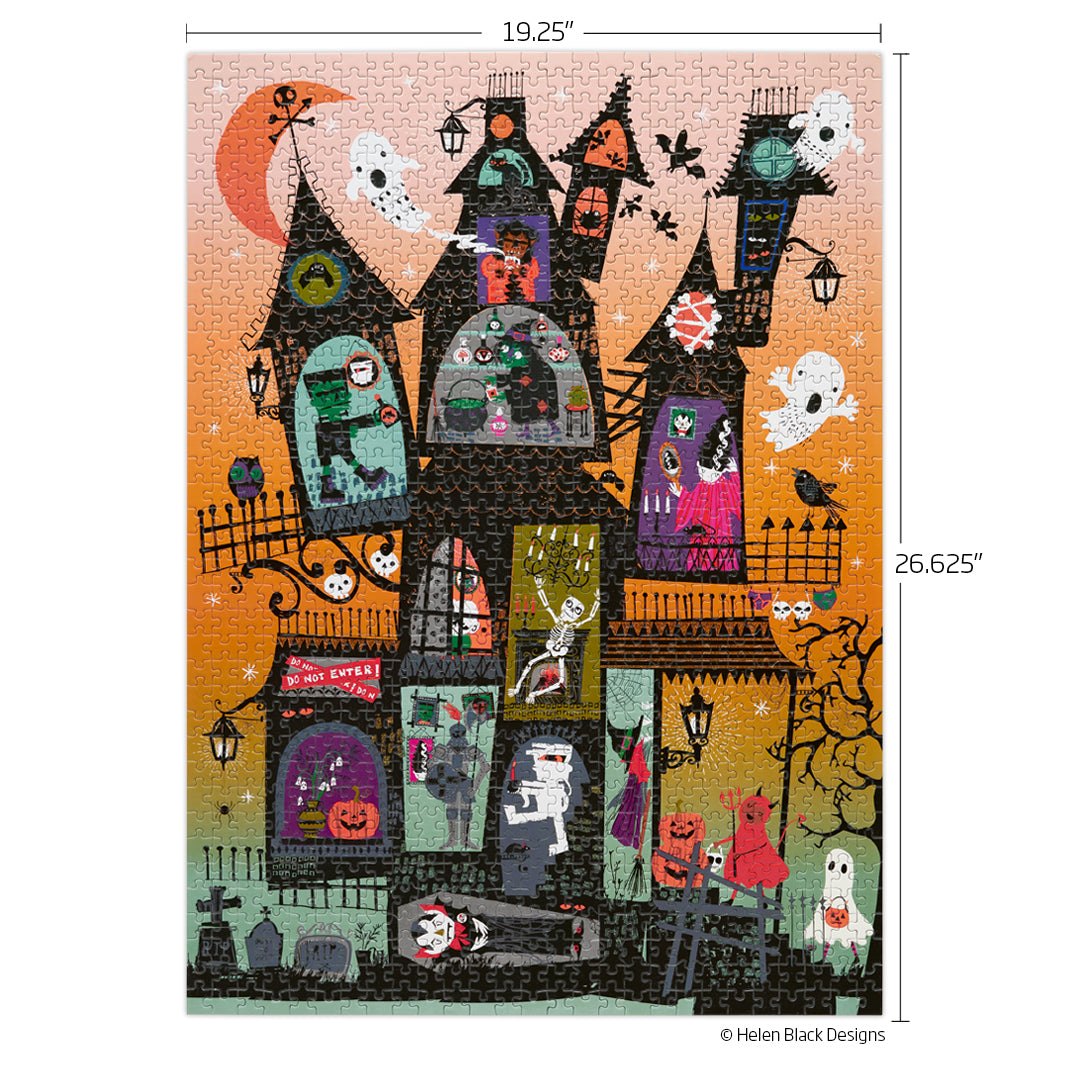 Haunted House 1000 Piece Puzzle - BIG FRENCHIES