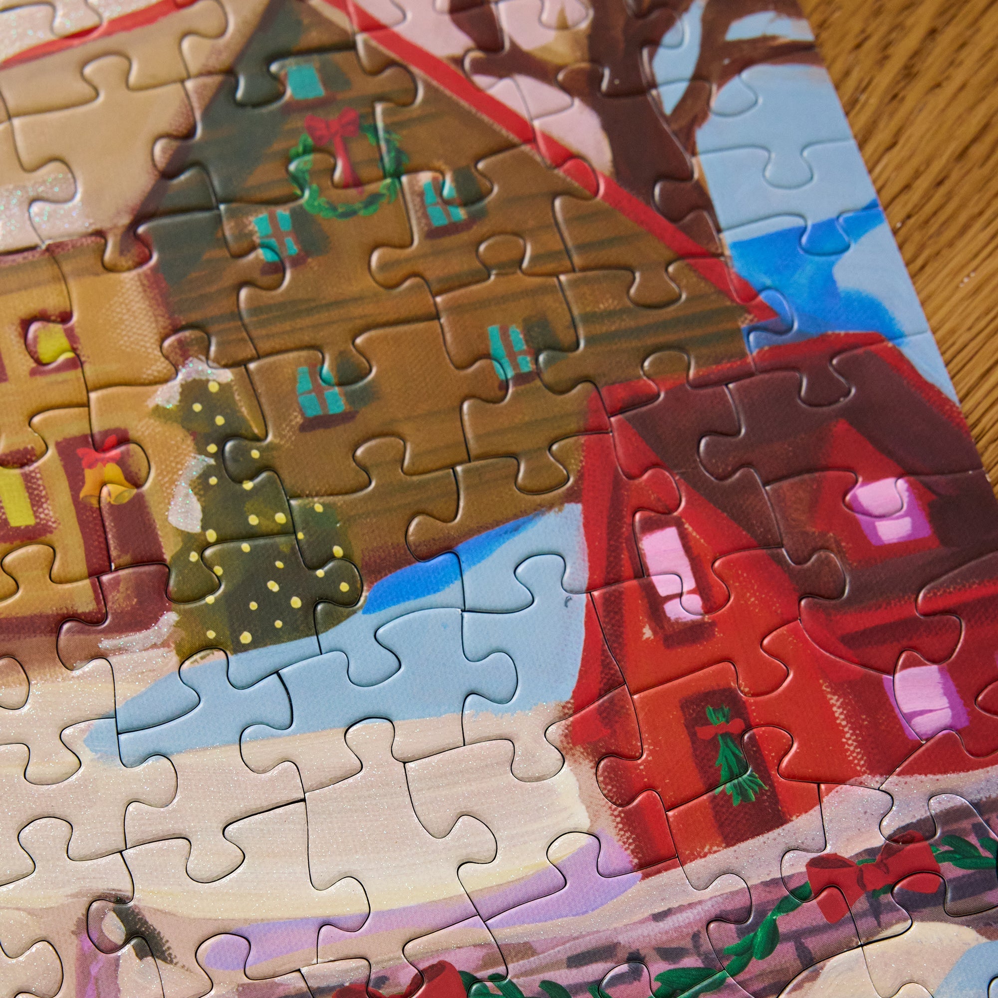 Winter Village 500 Piece Puzzle - BIG FRENCHIES