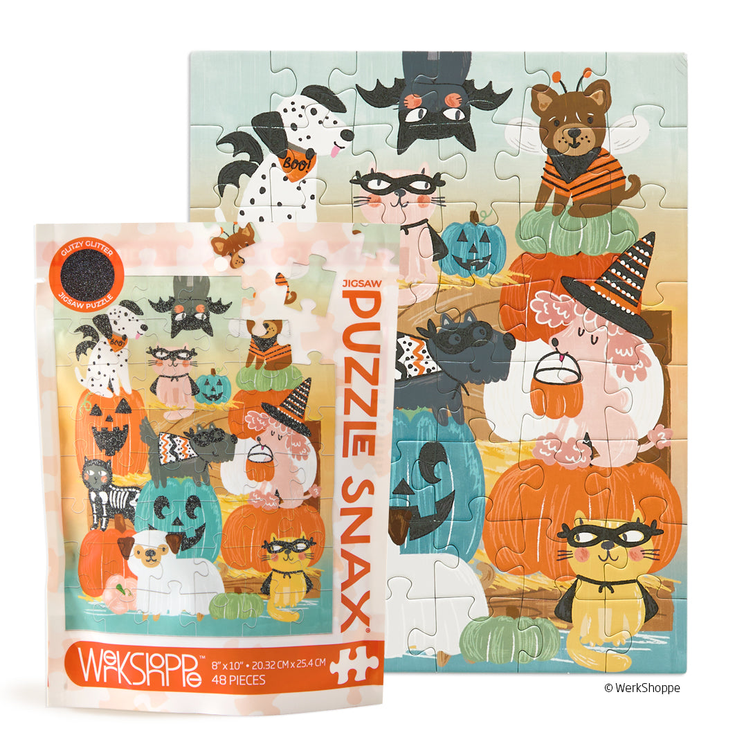 Pumpkin Patch 48 Piece Puzzle Snax - BIG FRENCHIES