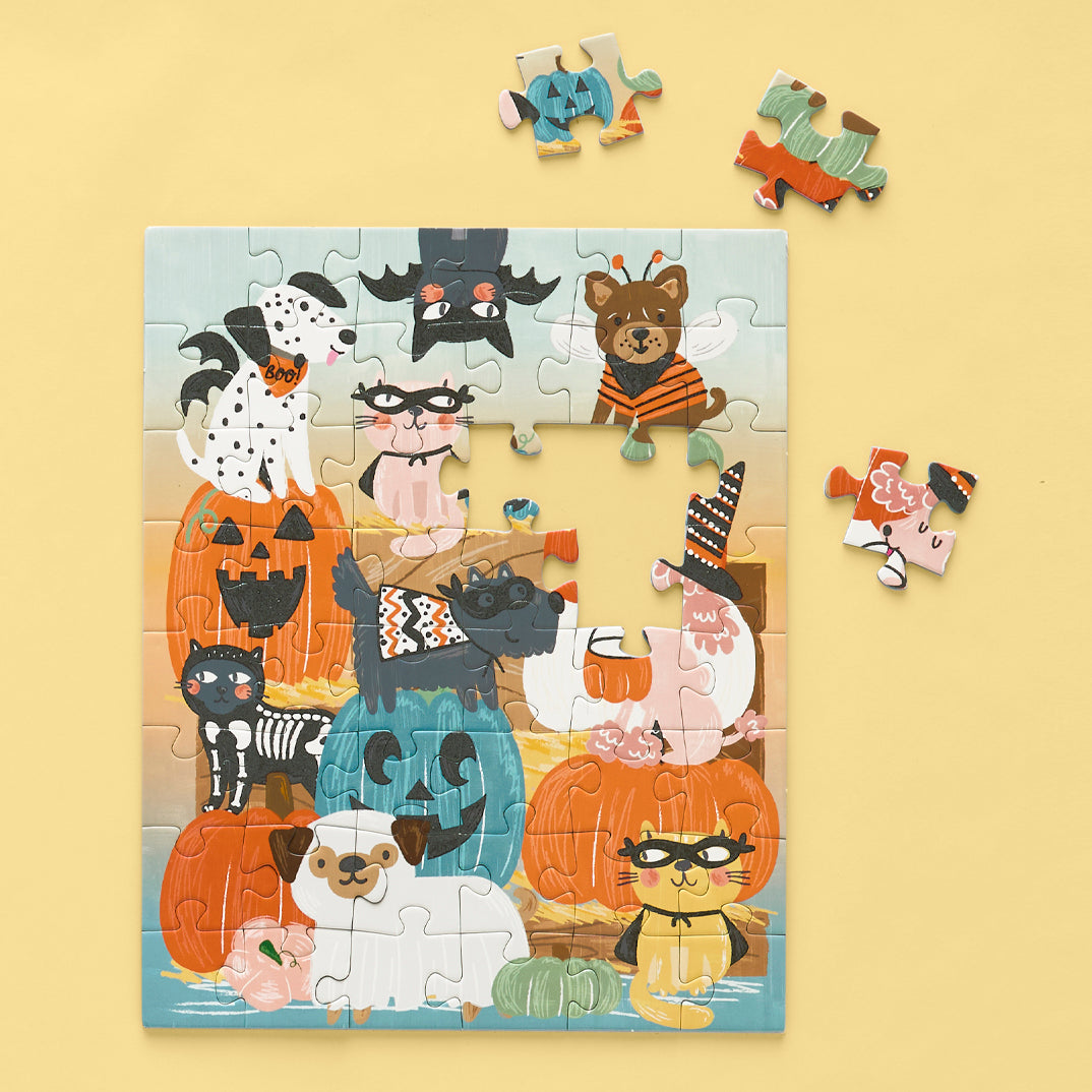 Pumpkin Patch 48 Piece Puzzle Snax - BIG FRENCHIES