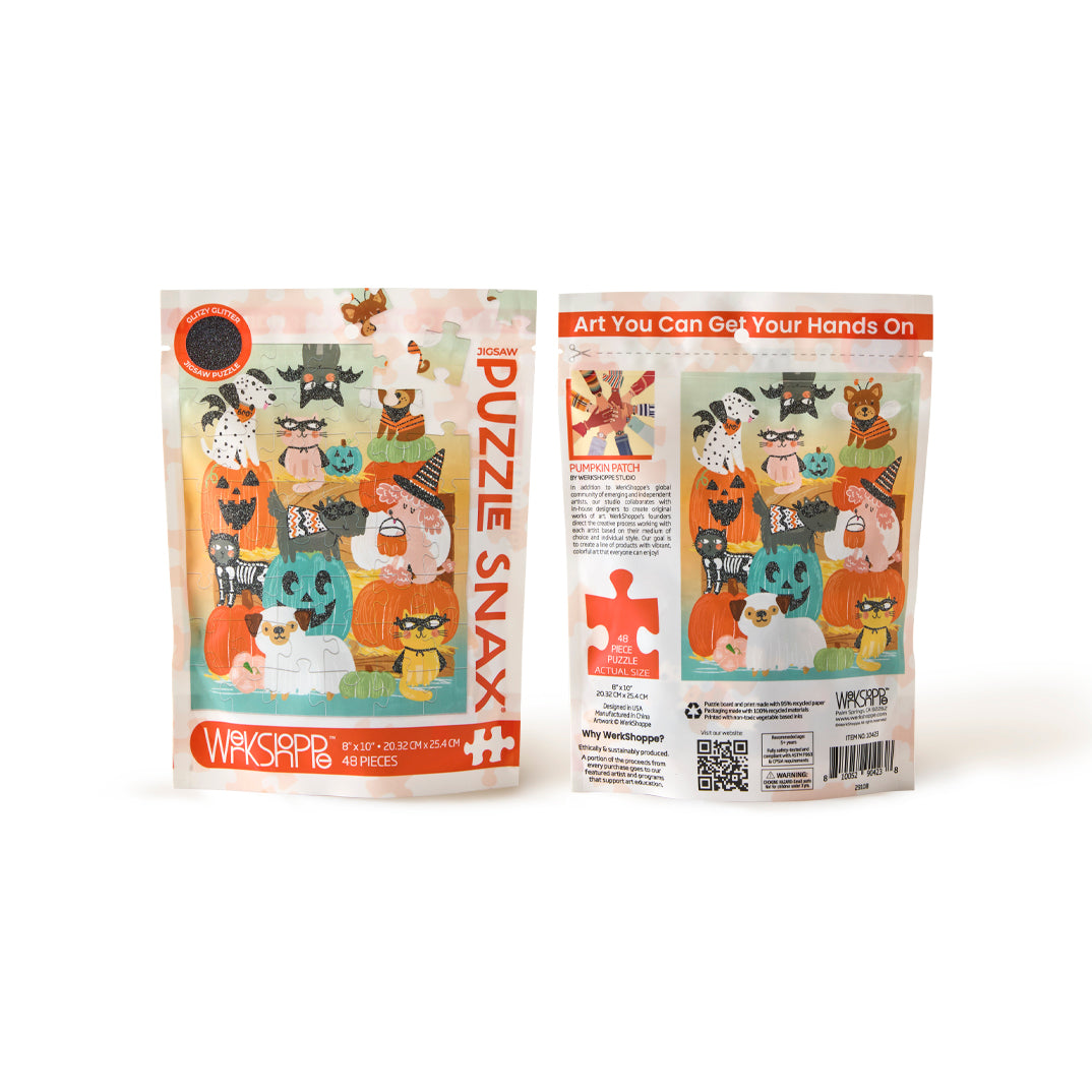 Pumpkin Patch 48 Piece Puzzle Snax - BIG FRENCHIES