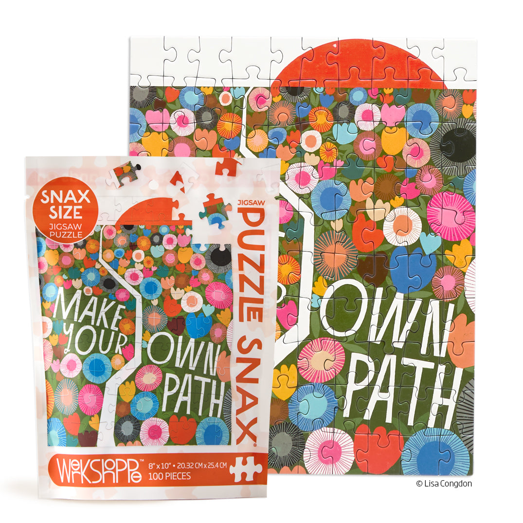 Make Your Own Path 100 Piece Puzzle Snax - BIG FRENCHIES