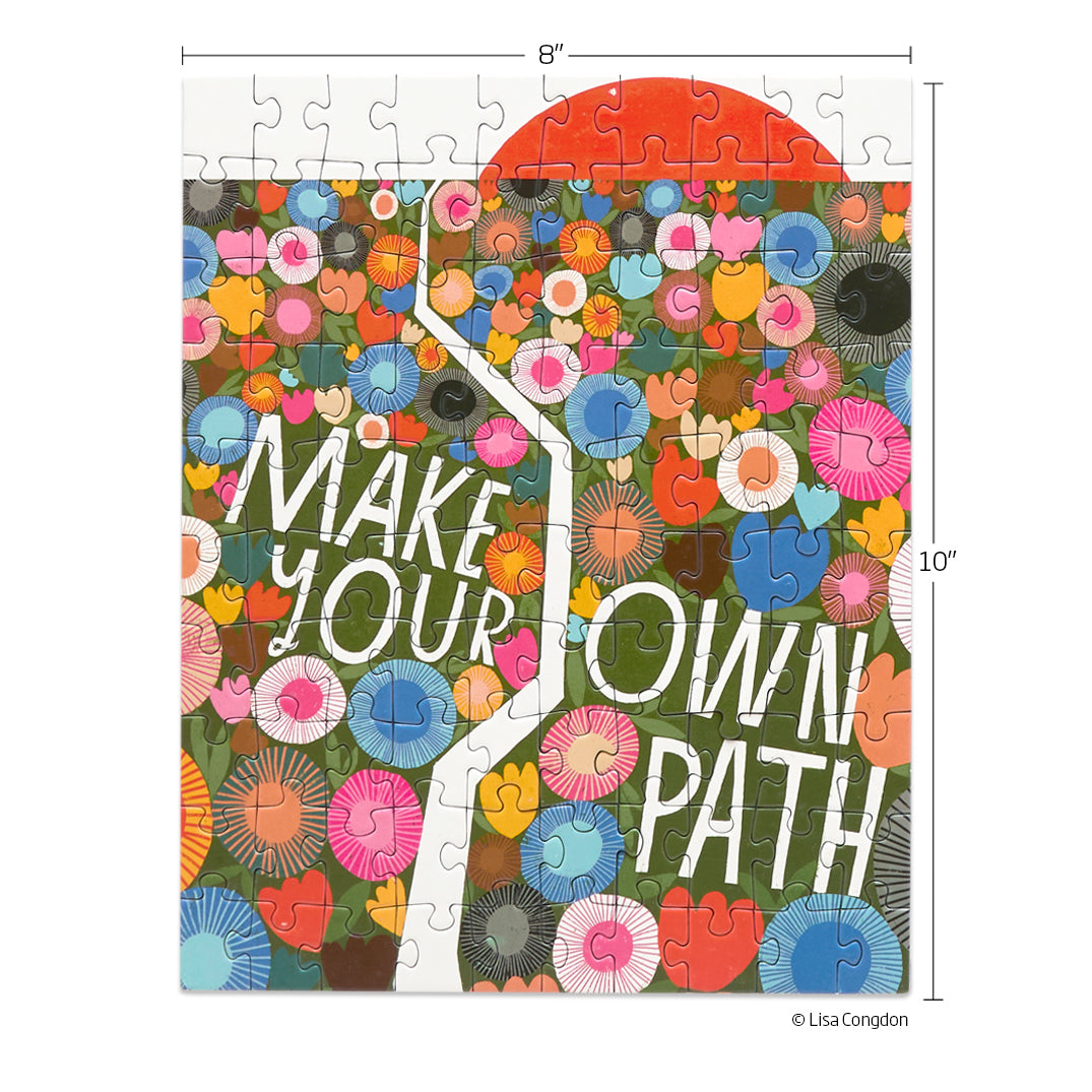 Make Your Own Path 100 Piece Puzzle Snax - BIG FRENCHIES