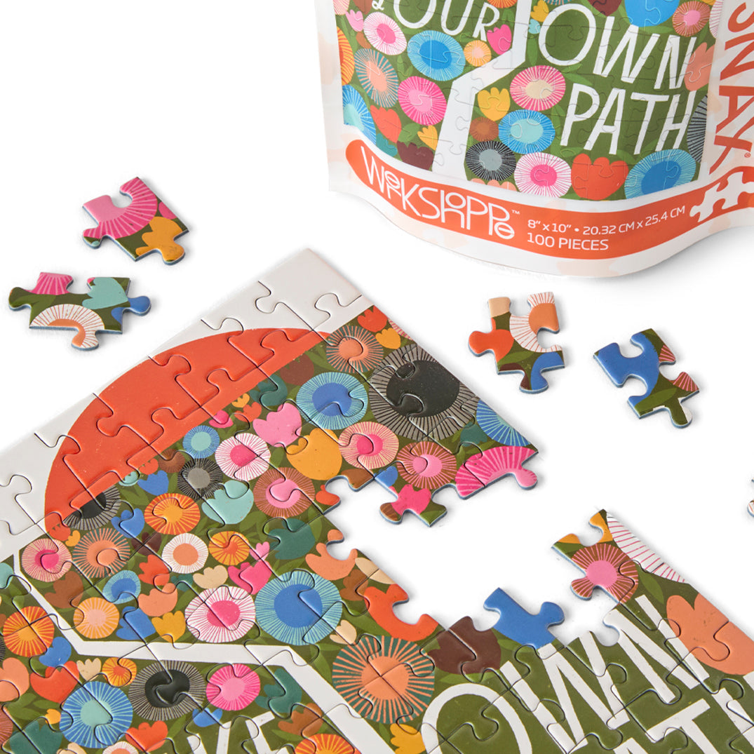 Make Your Own Path 100 Piece Puzzle Snax - BIG FRENCHIES